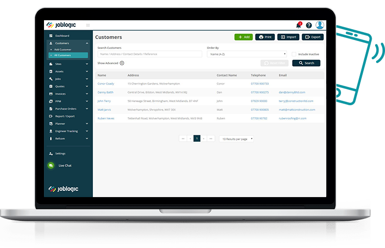 Customer Block Reduce phone calls and win more business