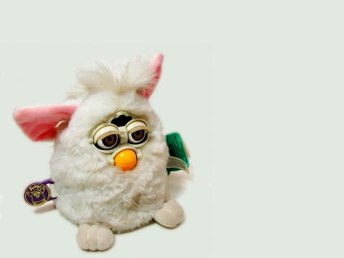 White furby