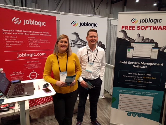 Stacy Sloan (Sales Manager) and James Whatmore (CEO) who attended AHR Expo 2017 in Las Vegas will welcome you at our stand this year again.