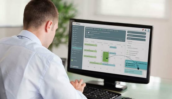 Joblogic drag and drop scheduler to streamline operations