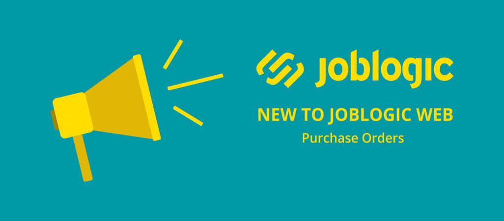 New to Joblogic Web: Purchase Orders