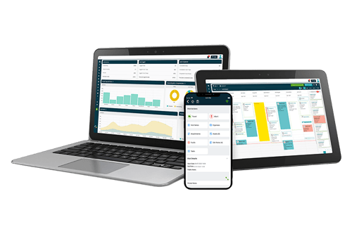 Joblogic available on tablet, mobile and desktop