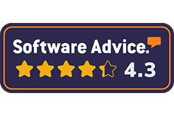 Joblogic badge Software Advice