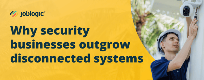 Security installation and maintenance software that keeps work moving