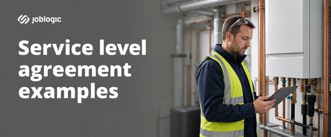 Service level agreement examples for field service contracts