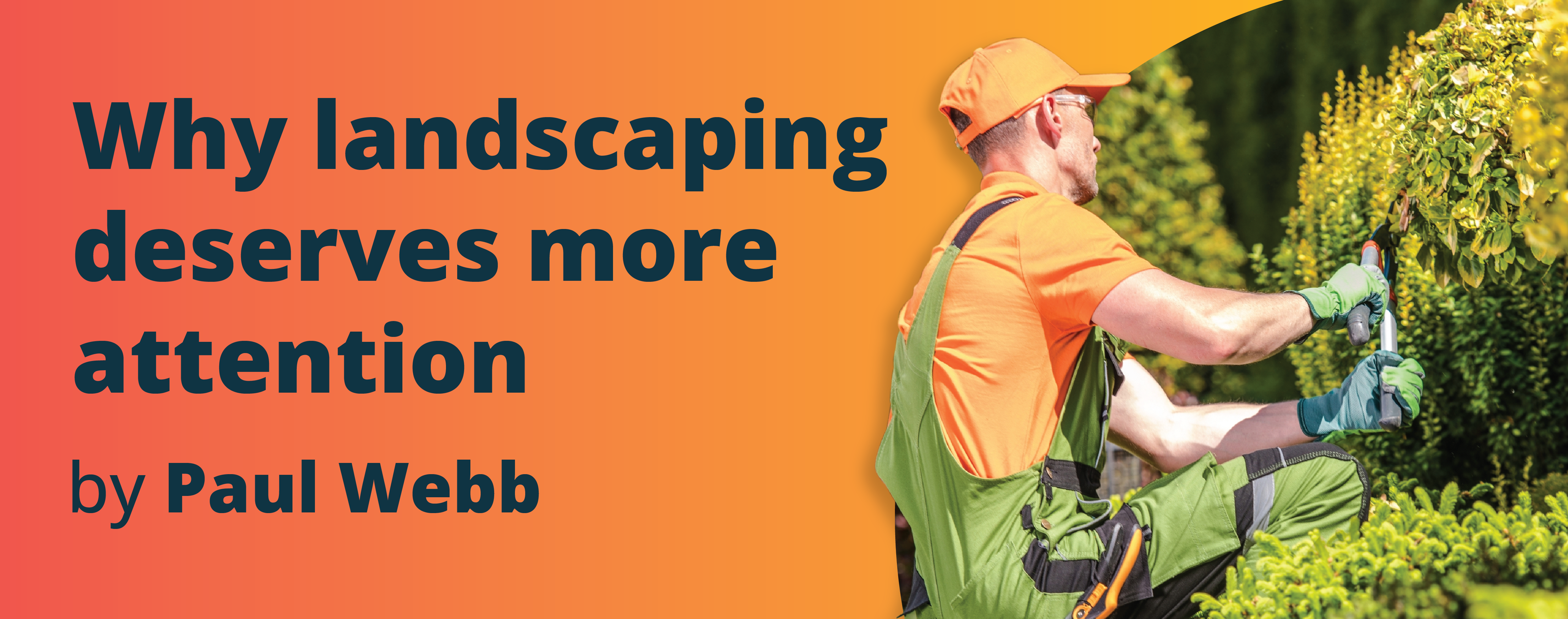 Why landscaping deserves more attention in field service